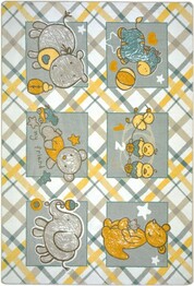 Joy Carpets Kid Essentials Cozy Creatures Multi